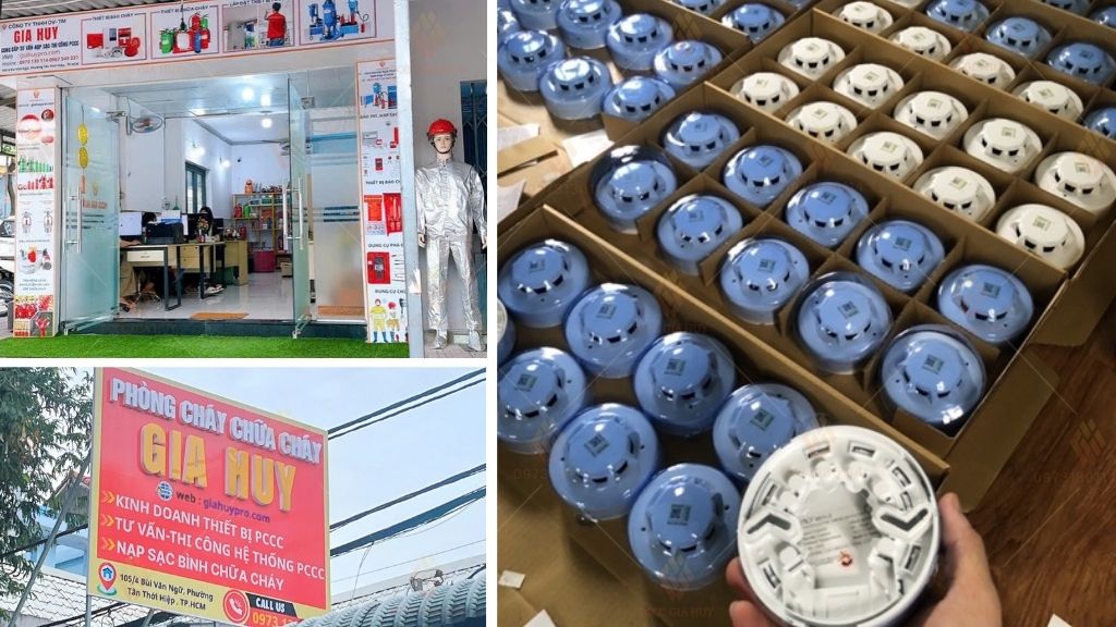 Gia Huy cung cấp đầu báo khói quang 2 dây Horing AH-8011-2 có tem kiểm định